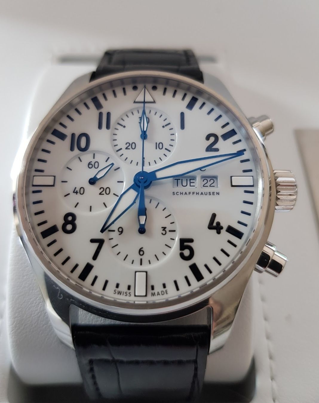IWC Orologi: IWC PILOT 150TH ANNIVERSARY – Nuovo e nell'imballaggio originale da Calpiogna venduto da Nerowolf