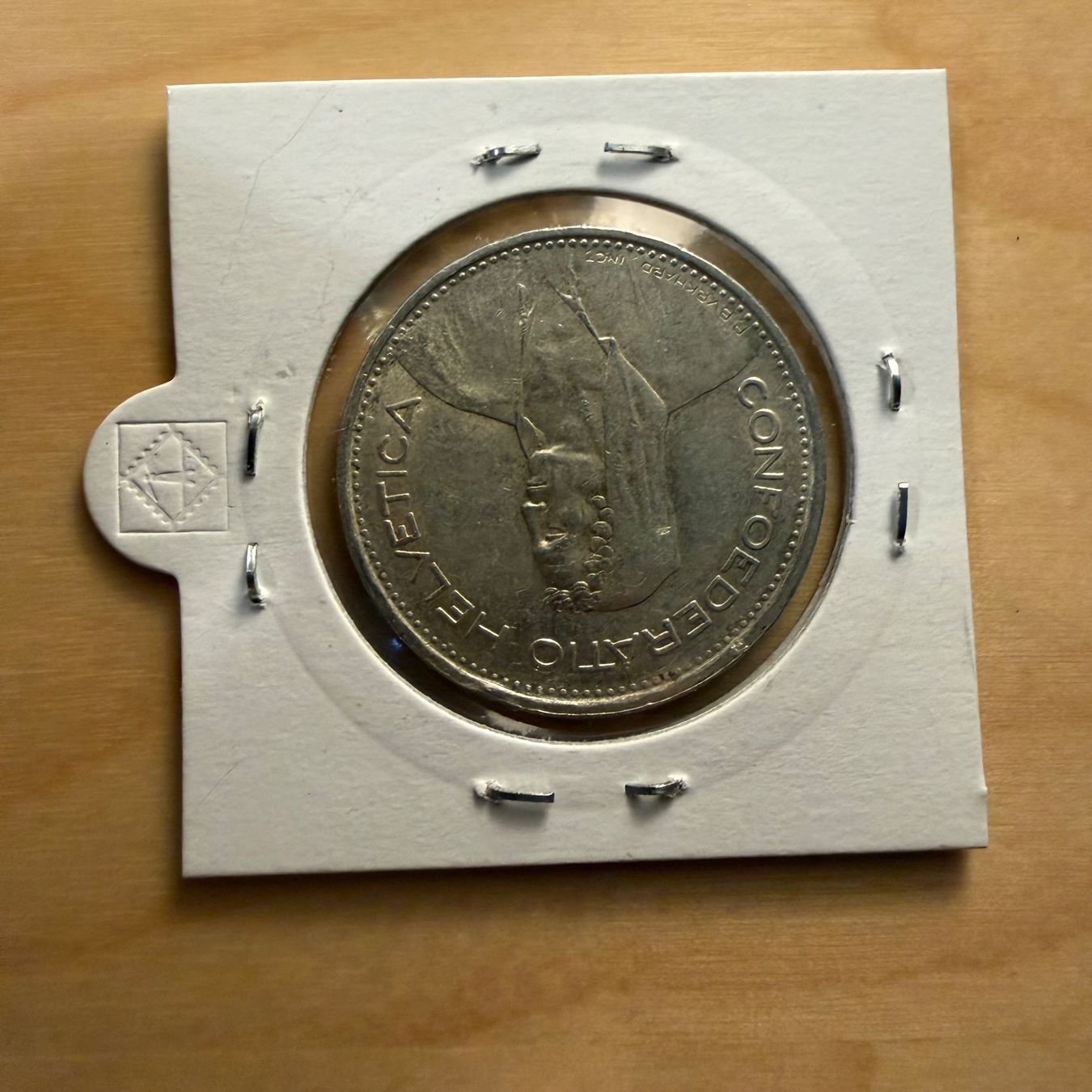 Tutti le monete: Schweizer Silbermünze 5 Franken 1948 – Usato da Wädenswil venduto da NicolaGB 1