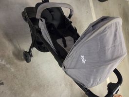 Kinderwagen Joie grau schwarz gebraucht guter Zustand