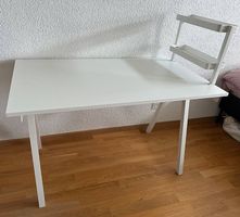 Schreibtisch TROTTEN mit Schreibtischablage VATTENKAR