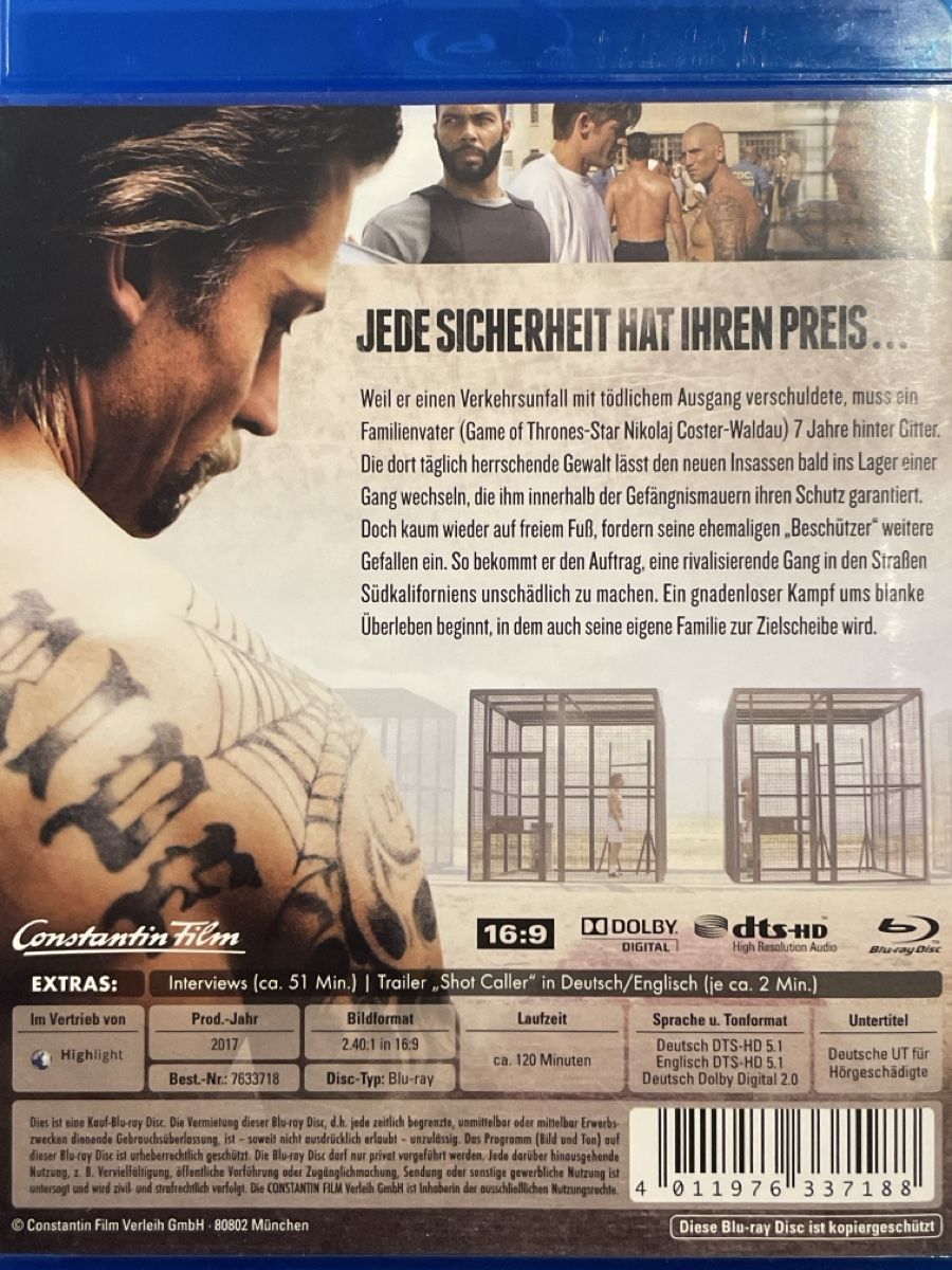 Alle DVDs: Shot Caller (2017)  selten – Neu (gemäss Beschreibung) aus Waldenburg von Gonzo8 1