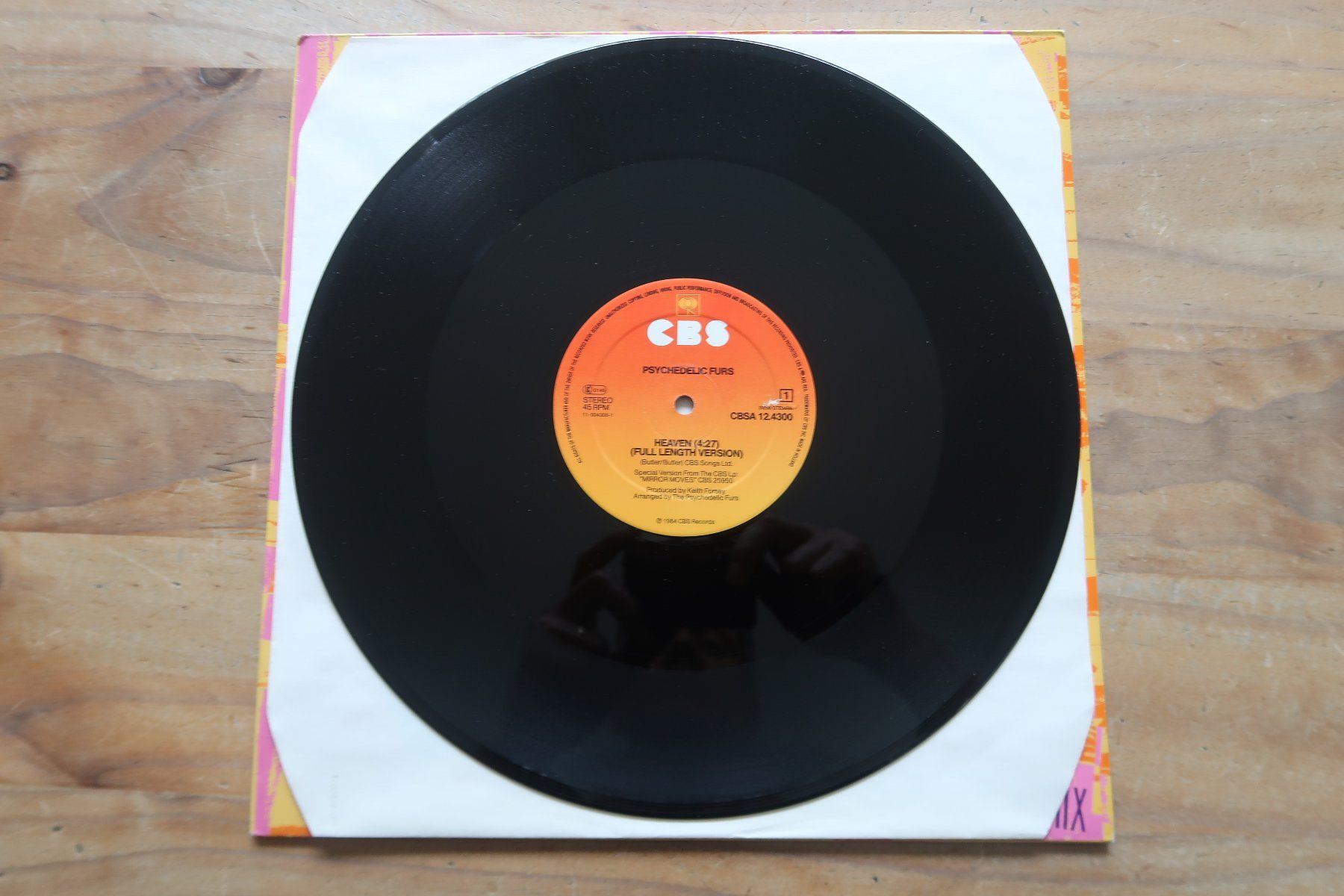 Dischi in vinile: PSYCHEDELIC FURS - HEAVEN - VINYL MAXI SINGLE – Usato da Basel venduto da Patiscat 3