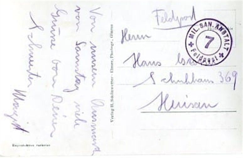 Ansichtskarten: Oberblegisee mit Glärnischgruppe – Gebraucht aus Ottikon b.Kemptth. von Neptun1974 1