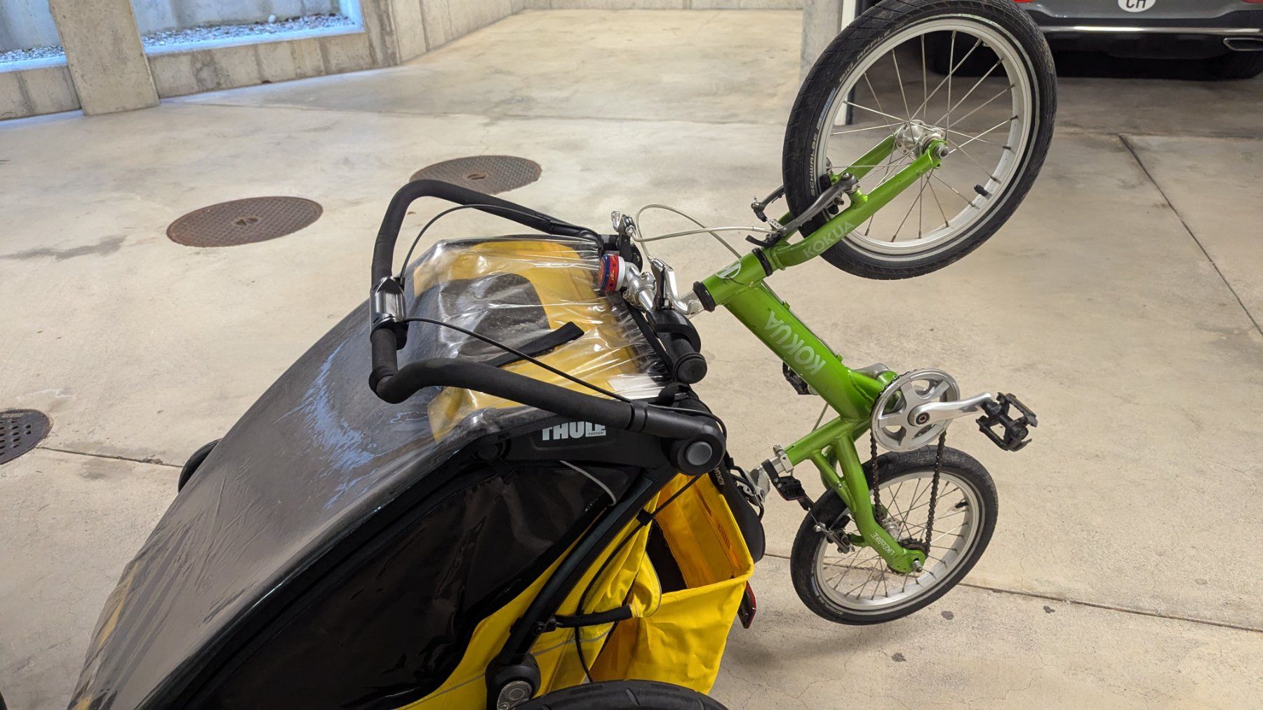 Thule Remorques: Thule Sport Double 2 Giallo – D'occasion à Viganello par lukayak 9