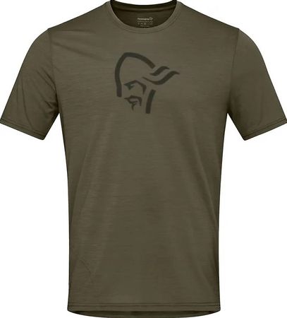 Norrona 29 Cotton Viking T-Shirt Dark Olive