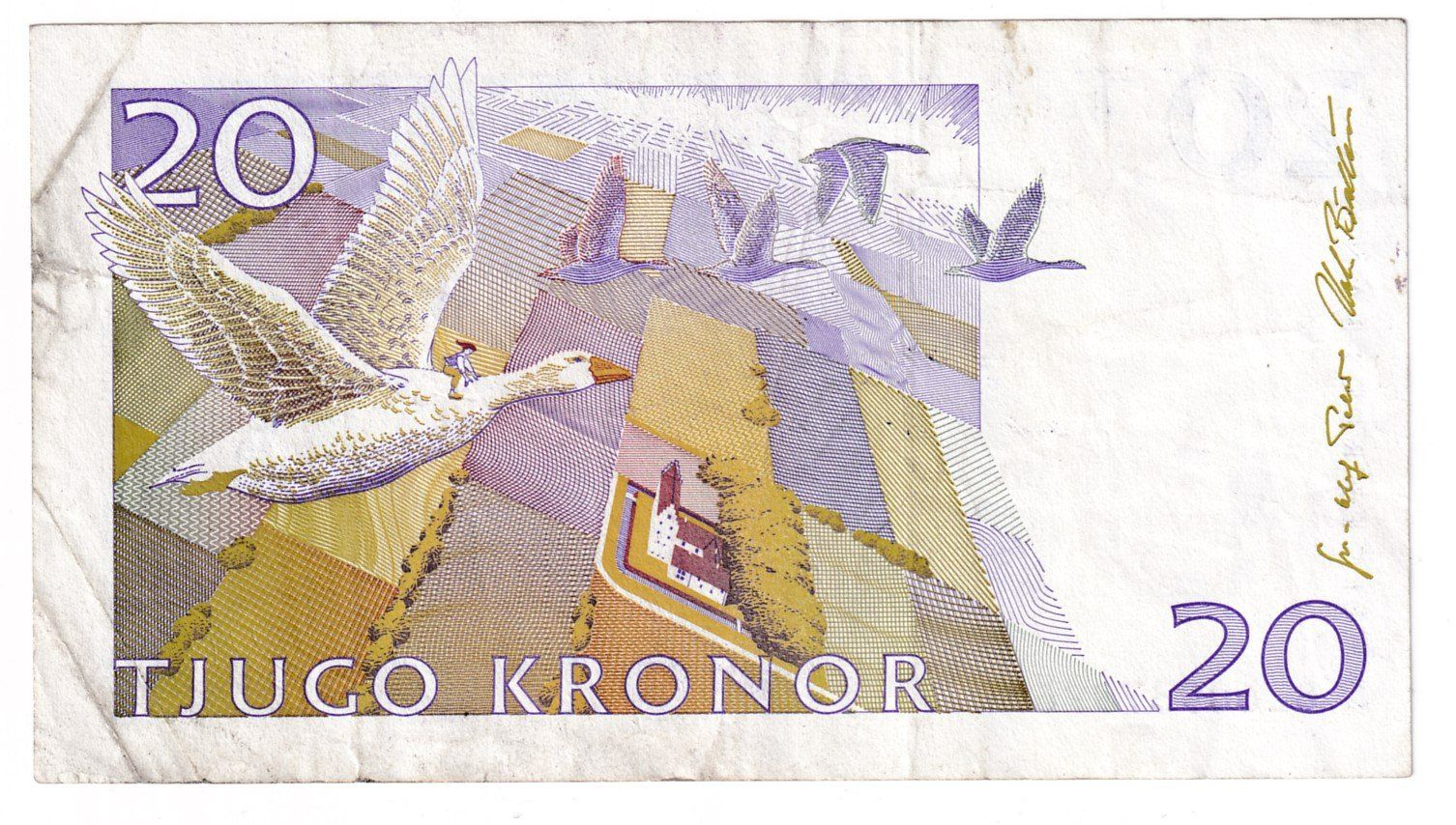 Banconote: Banknote Schweden 20 kronor – Usato da Neuchâtel venduto da karlpierrino 1
