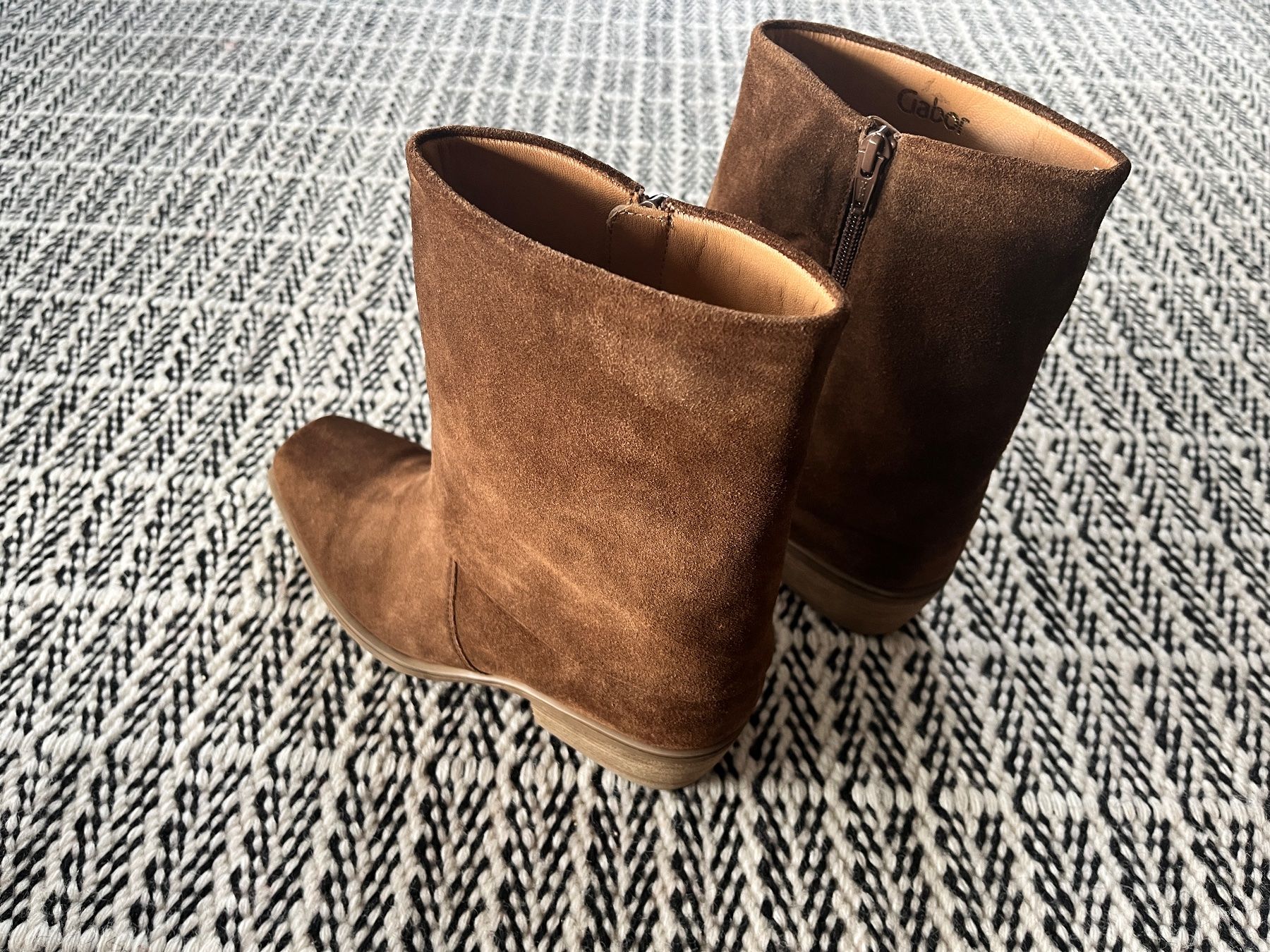 Scarpe da donna: Gabor Wildleder-Stiefelette – Nuovo (secondo la descrizione) da Döttingen venduto da Vecavo 1
