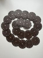 Brown Leather Disc Belt, Boho Chic - trendy