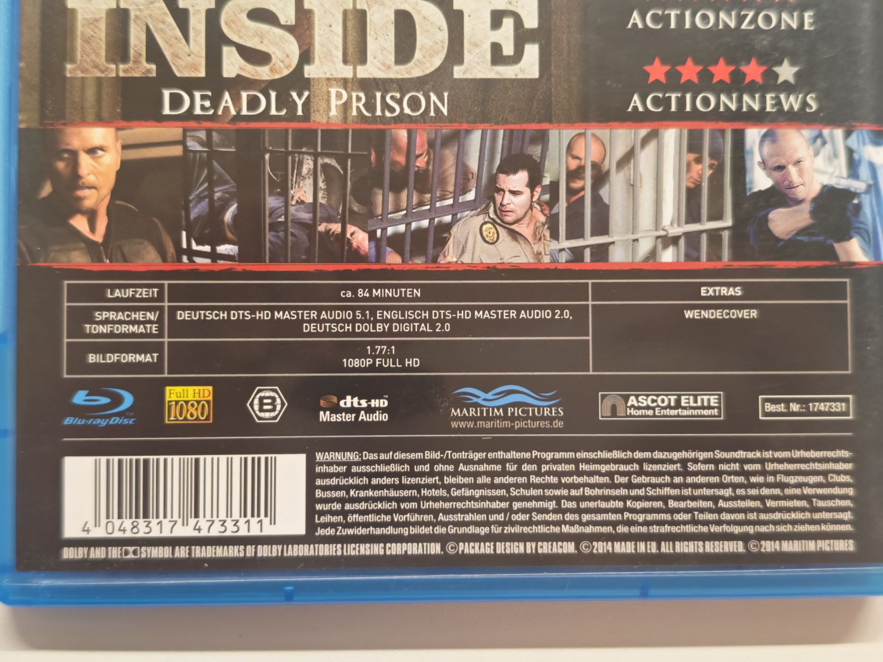 Tutti i DVDs: Inside - Deadly Prison – Usato da Liestal venduto da Kratzilla 3
