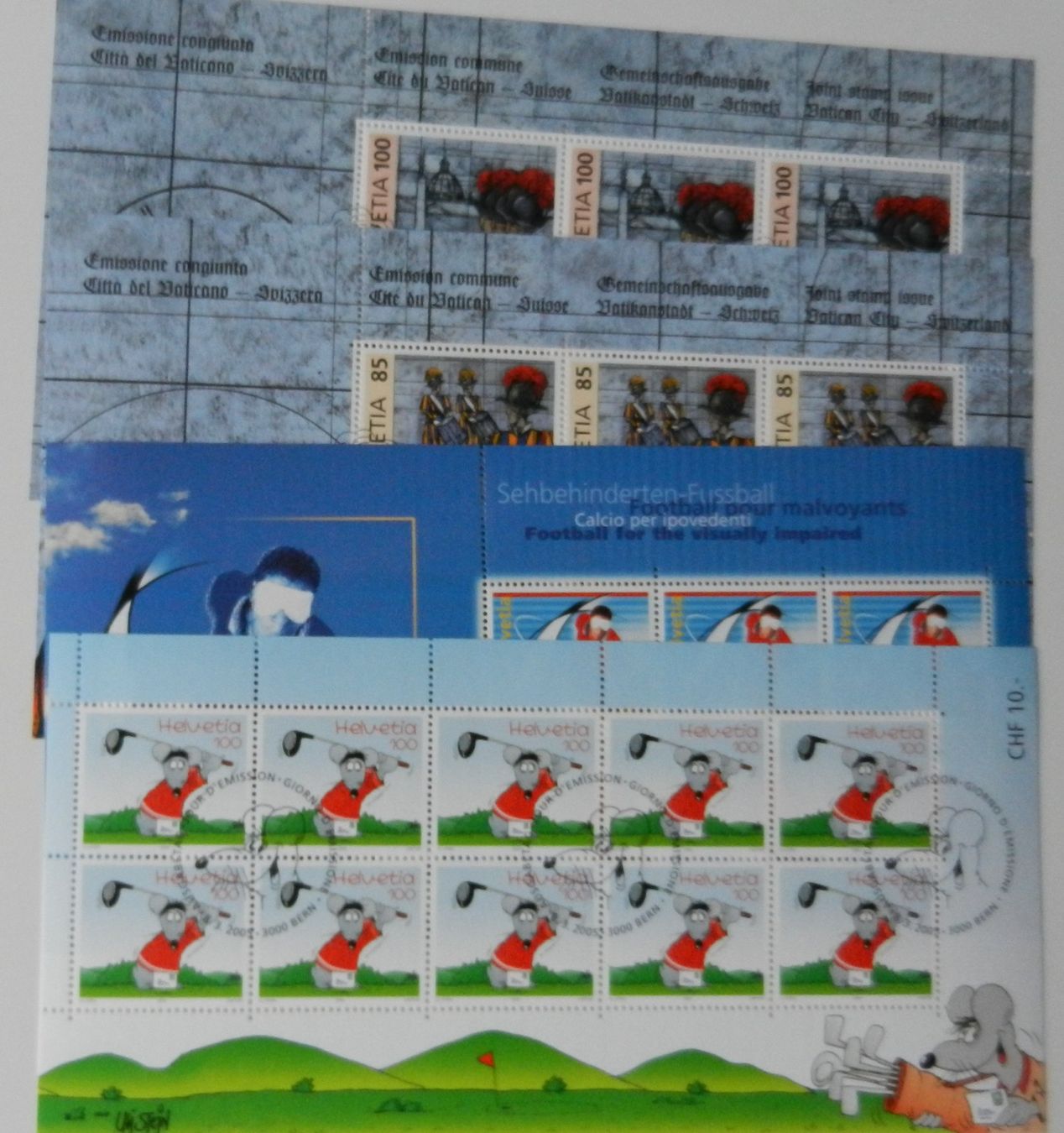 Tutti i francobolli: Alle Kleinbogen 2005 Ersttag gestempelt 8 Stck. – Usato da Riet (Neftenbach) venduto da Marietta03 1