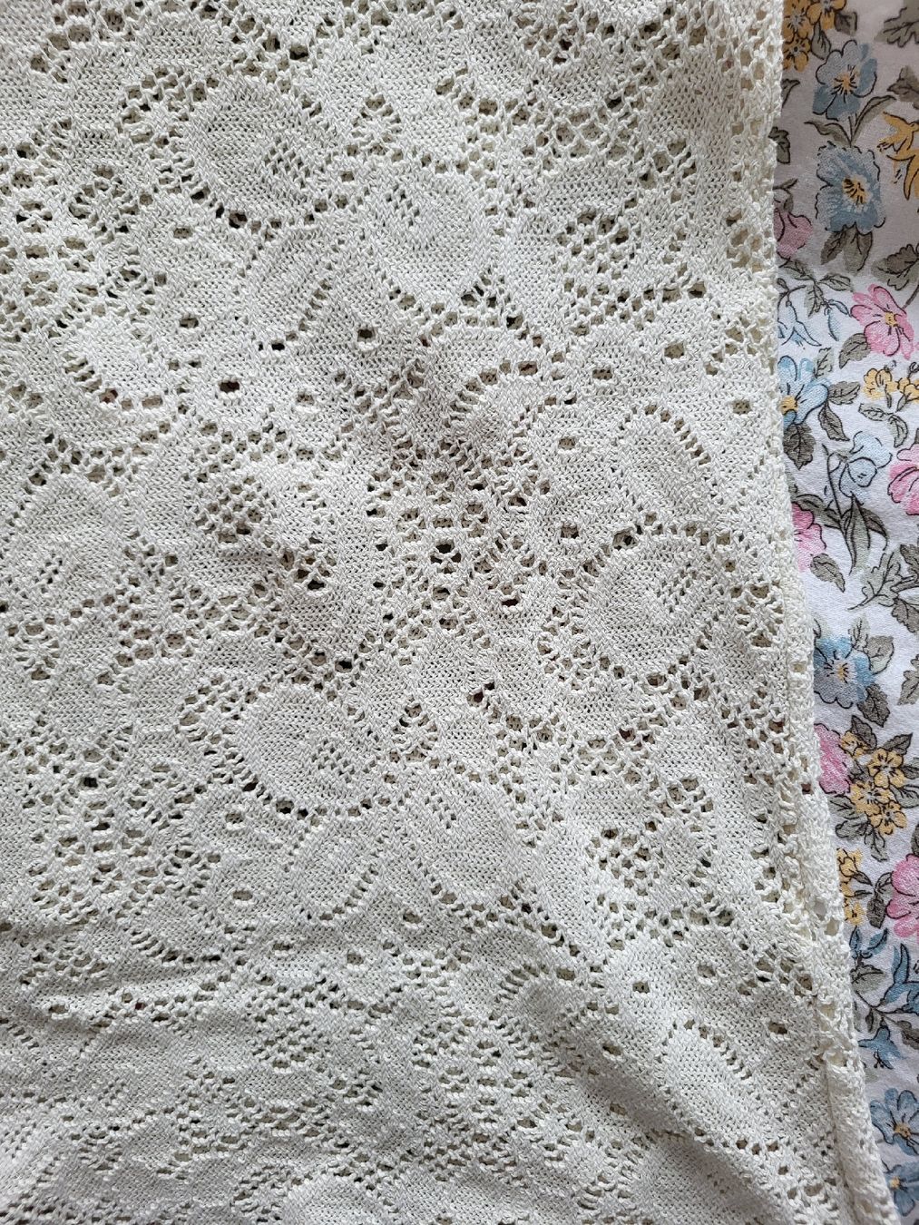 Zara Maglioni & Felpe: Zara Langarmshirt, Creme, Grösse S, Spitze – Usato da Zürich venduto da Mada45 1