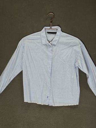 Light blue Zara Basic Shirt Size S