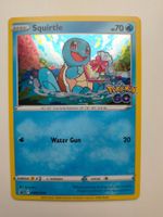 Pokemon Squirtle Promo SWSH Pokemon Go Holo Sword Shield