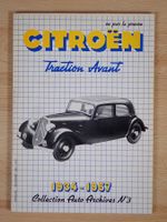 Citroen Traction Avant 1934-1957 - Auto Archives No 3 - I