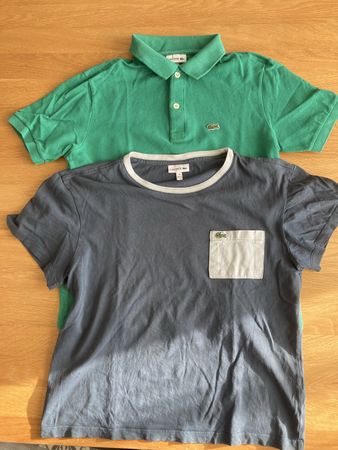 Lacoste Polo + t-shirt 14ans 164cm
