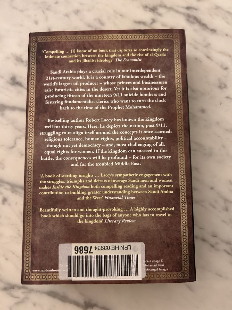 Libri: Inside the Kingdom by Robert Lacey – Nuovo (secondo la descrizione) da Biel/Bienne venduto da zit_v5yc 2