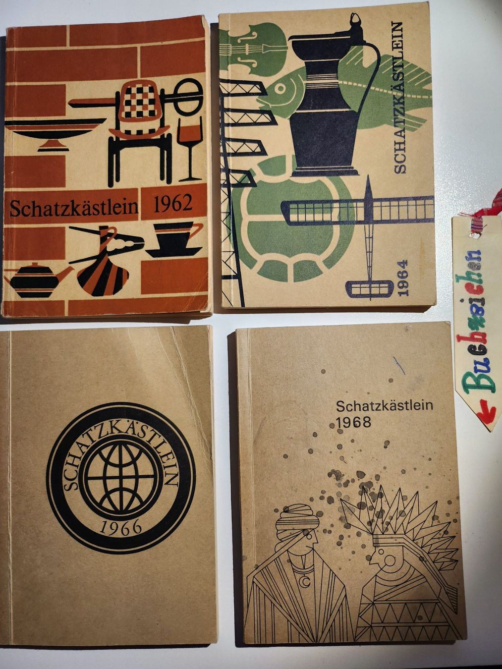 Libri: Schatzkästlein 1962/1964/1966/1968 – Usato da Dietikon venduto da Buchantiqdietikon