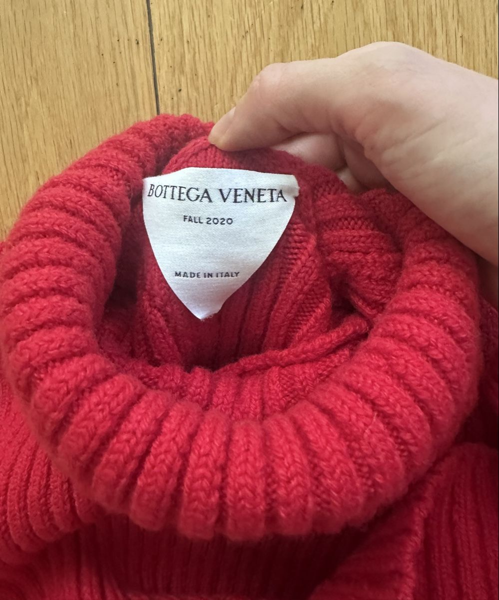 Bottega Veneta Maglioni & Felpe: Bottega Veneta Red Wool Turtleneck Size S Fall 2020 – Nuovo (secondo la descrizione) da Geneve venduto da iri_dr5s 2