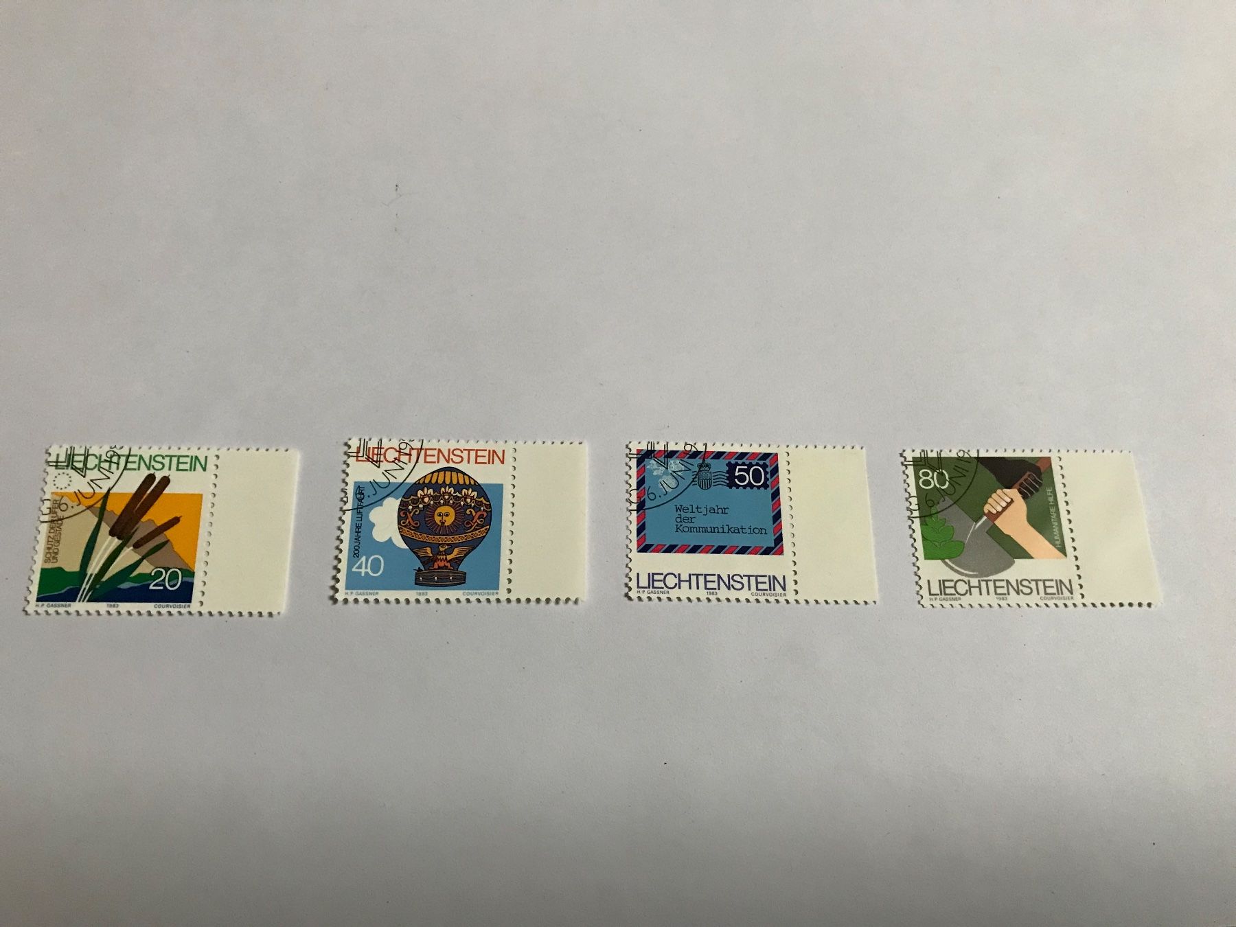 Alle Briefmarken: briefmarken FL, 1983, gestempelt – Gebraucht aus liestal von makai05