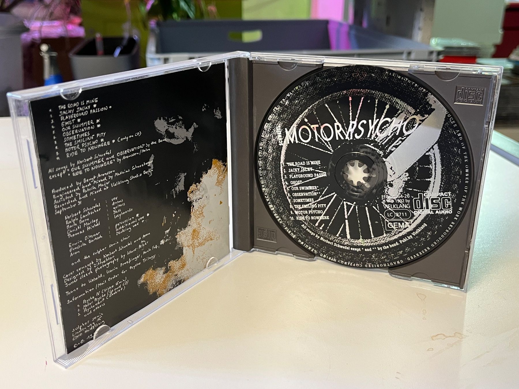 CD: Schwefel - Motor Psycho - HJ31A – Usato da Küsnacht ZH venduto da hardrock.earth 2
