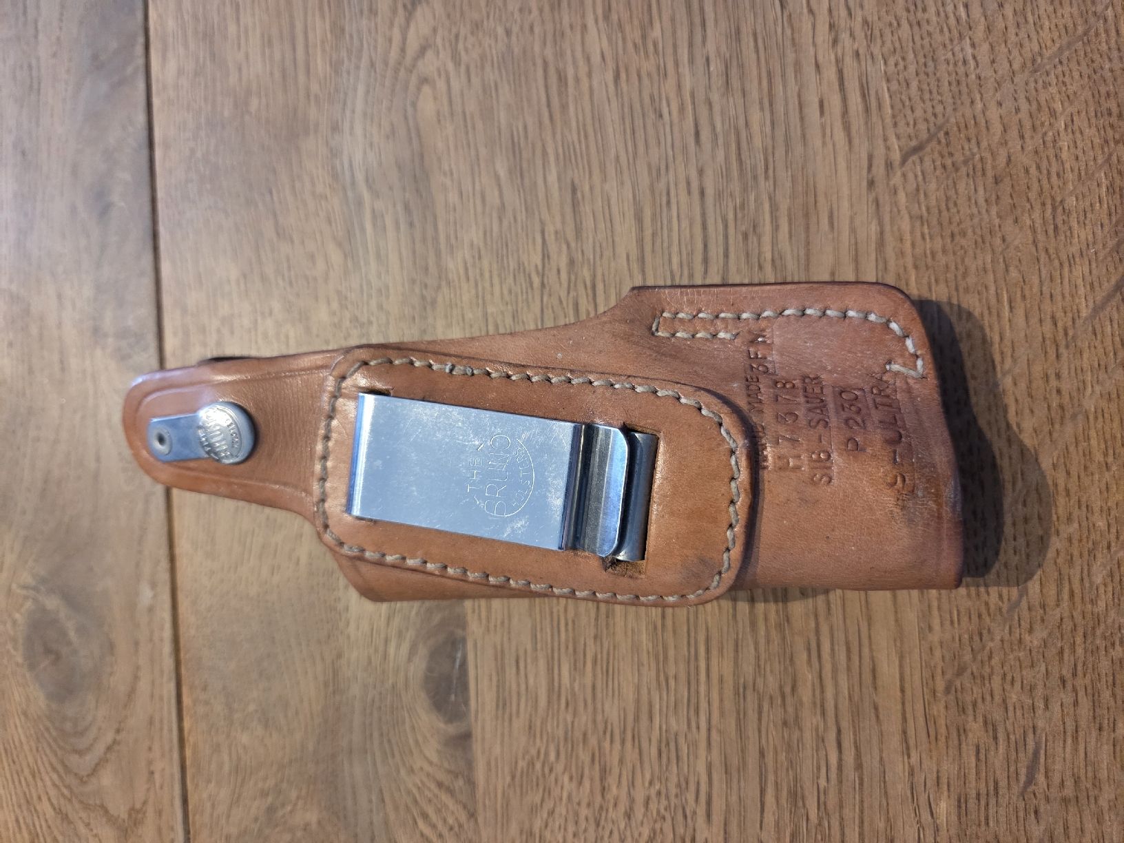 Sig Sauer Tir sportif: Echtleder Holster SIG P230 – Neuf (Voir description) à Menzingen par anaconda69 1