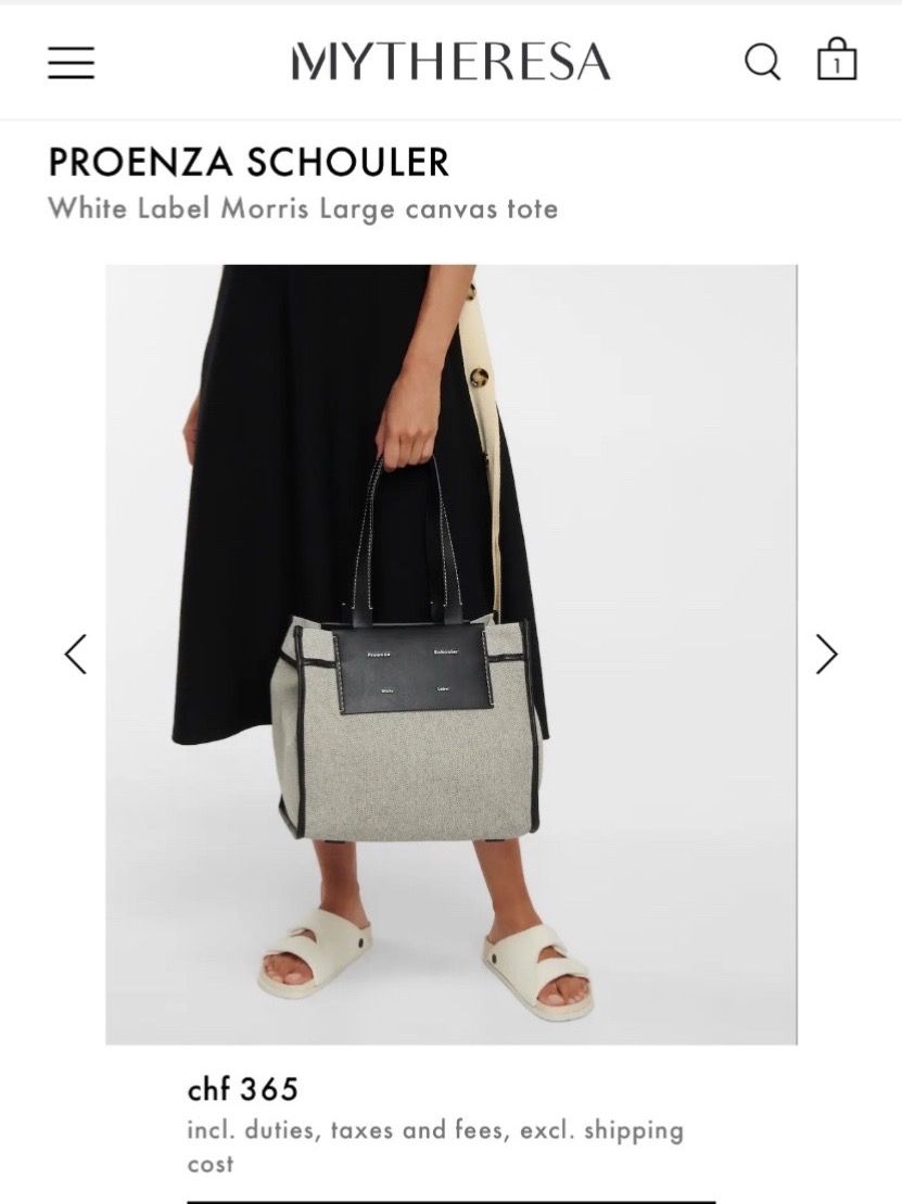 Proenza Schouler Borse da donna: PROENZA SCHOULER White Label Morris Tote Large – Usato da Zürich venduto da sar_bv7l 4