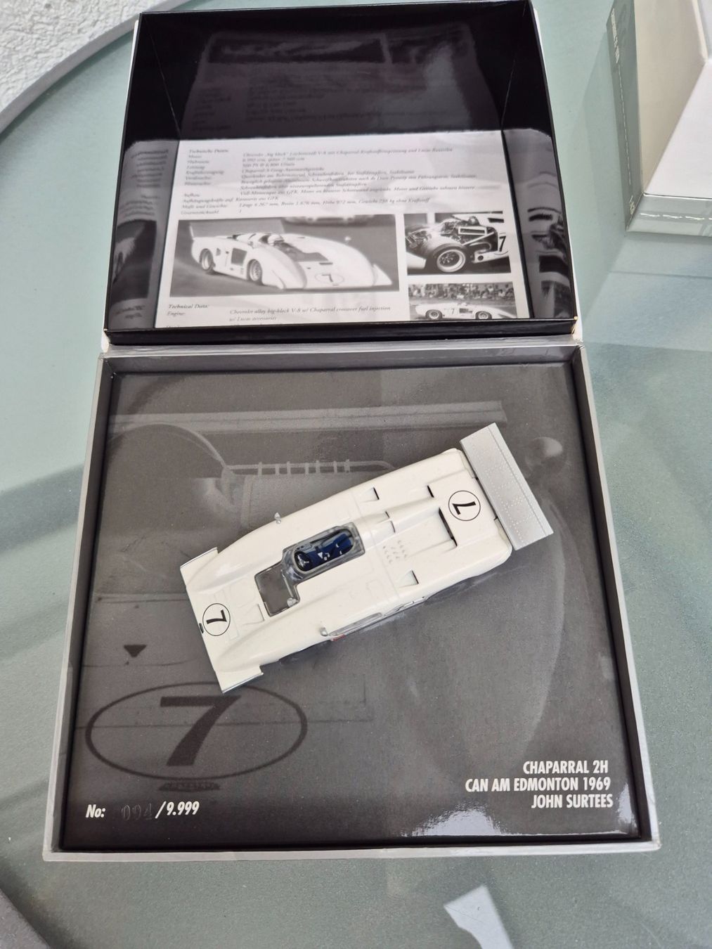 Modellautos: Chaparral 2H. 1969  J.Surtess – Neu (gemäss Beschreibung) aus Oberbuchsiten von laffite54