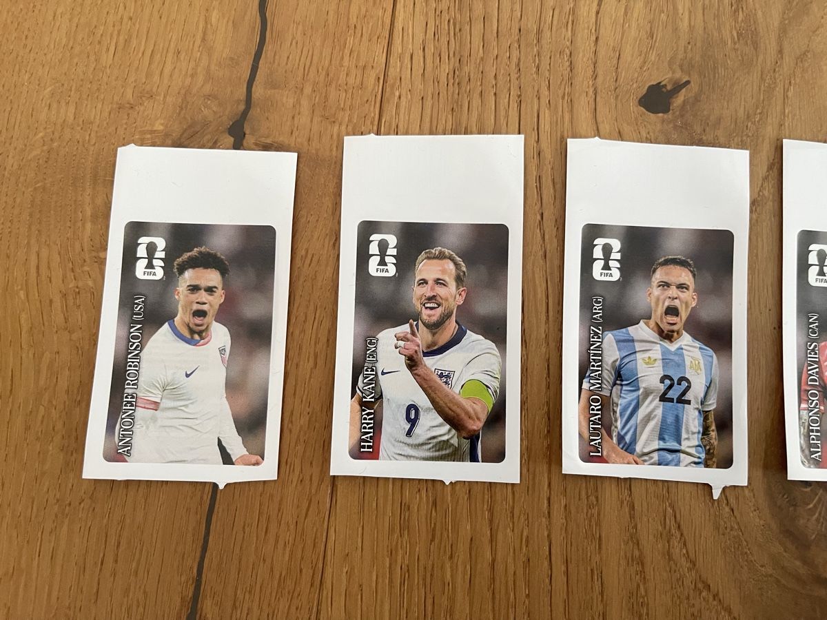 Coca-Cola Carte collezionabili: 6 Coca Cola Sticker für Paniniheft – Nuovo e nell'imballaggio originale da Gerlikon venduto da Ensanada 1