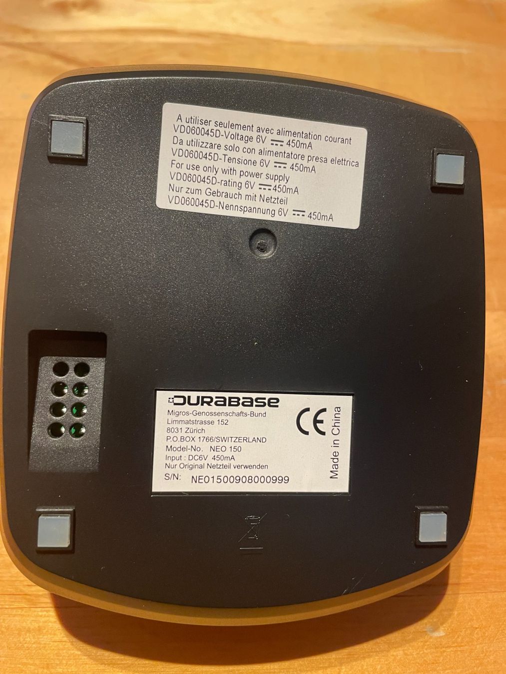 Telefoni: Durabase NEO 150 Schnurlostelefon DECT mit Anrufbeantworter – Usato da Glarus venduto da dashandlash 1