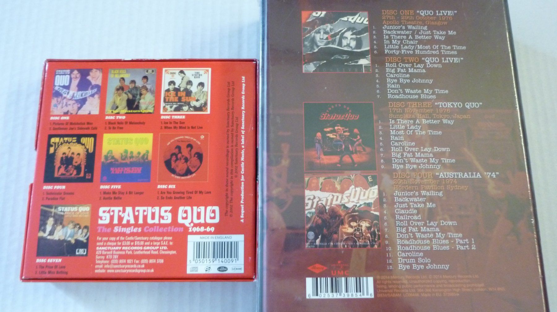 CDs: Status Quo – Neuf (Voir description) à Weesen par Speerbezirk 1