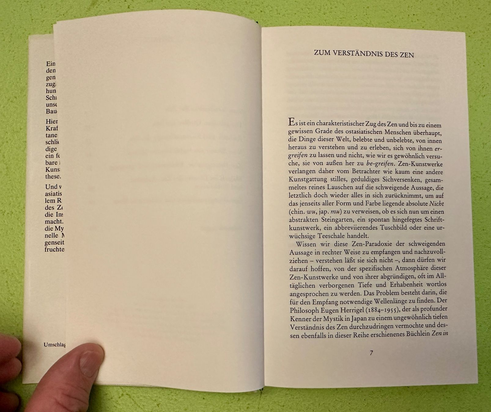 Libri: Helmut Brinker: ZEN in der Kunst des Malens. – Usato da Zürich venduto da allp 4