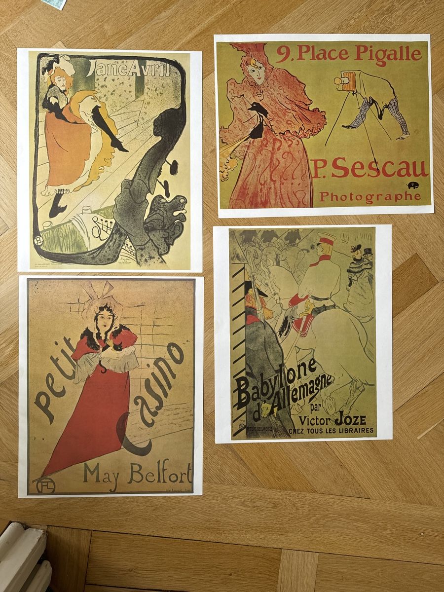 Foto & Immagini: 4 Poster (35.5x43cm) – Usato da Zürich venduto da gi_ner