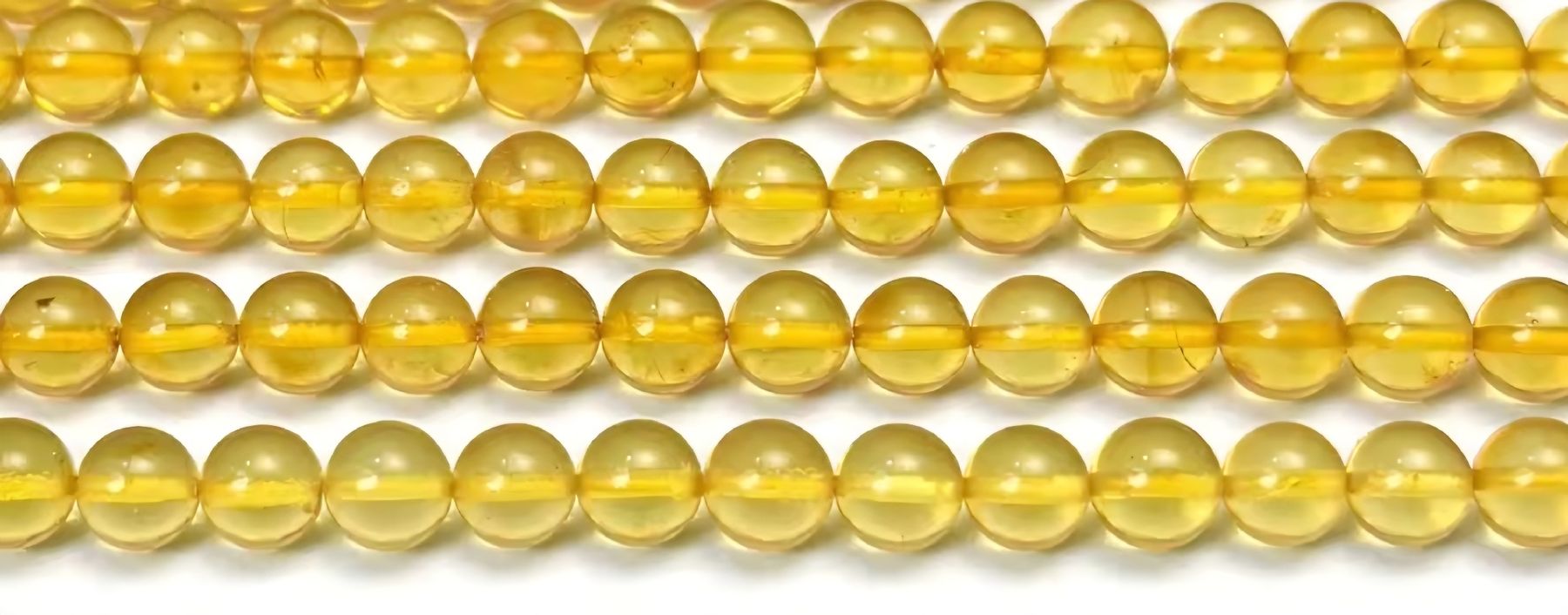 Perlen (unechte): Baltischer Bernstein 5, 5mm Strang – Neu und originalverpackt aus Menziken von Mirager 1