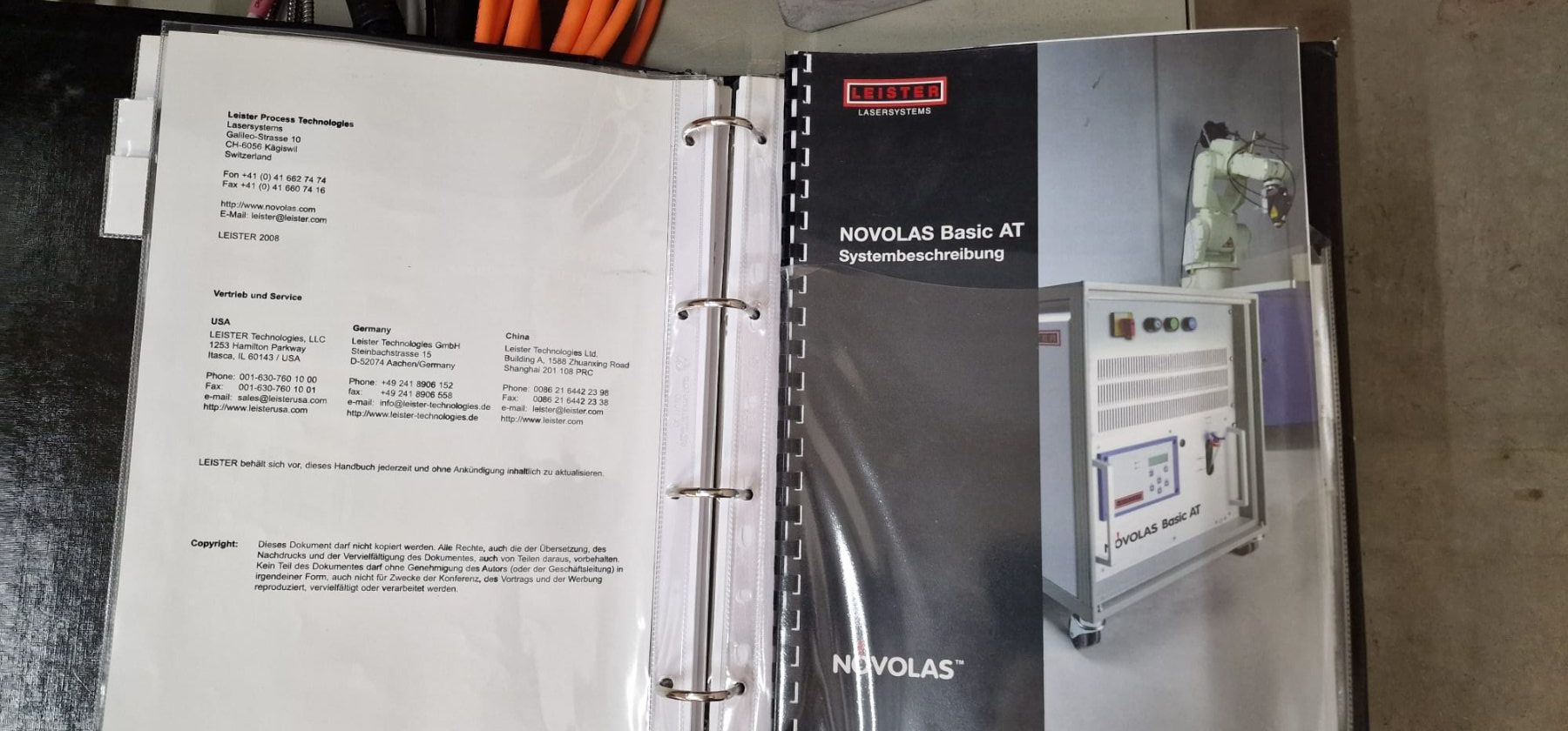 Tutte le macchine: LEISTER NOVOLAS Basic AT 40W Kunststoffschweissen | komplett – Usato da Chur venduto da shop.chur 8