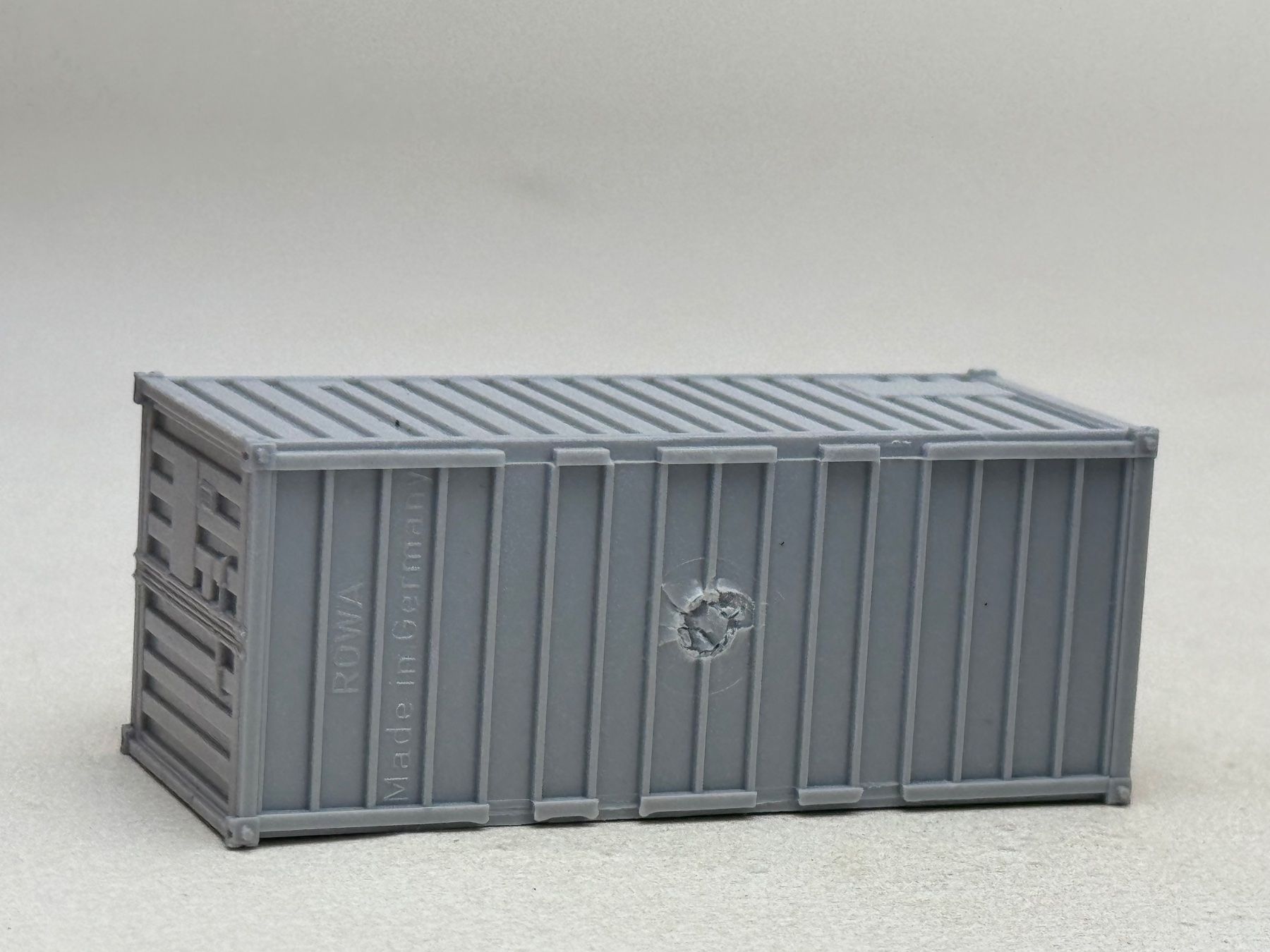 Modellini di ferrovie: EB- 20 Ft. Container neutral grau – Usato da Elm venduto da Wikmtz 2