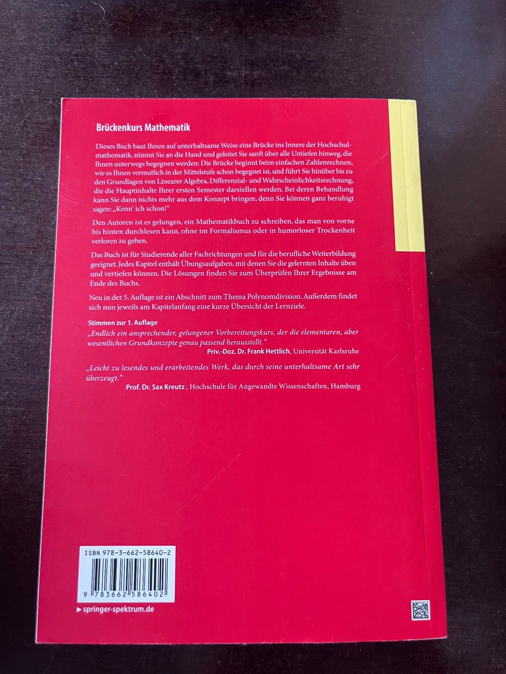 Libri: Starthilfe Mathematik, Grundwissen, Studium – Usato da Zürich venduto da mon_j6zf 5