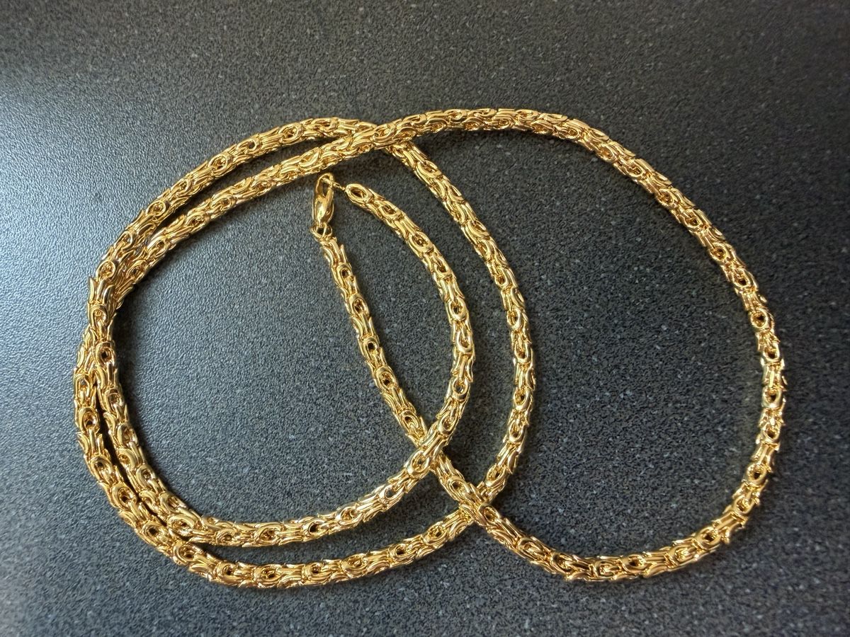 Catenine: Vintage Halskette Luxus Modeschmuck  – Usato da Lamone venduto da LaCantinaMagica 2