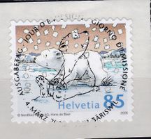 2008, SONDERMARKE DER KLEINE EISBÄR, ET-VOLLSTEMPEL