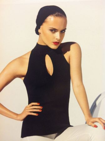 Wolford Rip Top schwarz Neu
