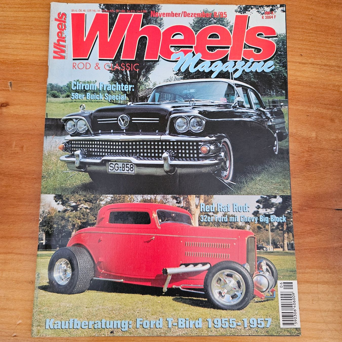Riviste & Magazine: 6 Stück Wheels Magazine Rod & Classic1995 – Usato da St.Gallenkappel venduto da RocknSkull