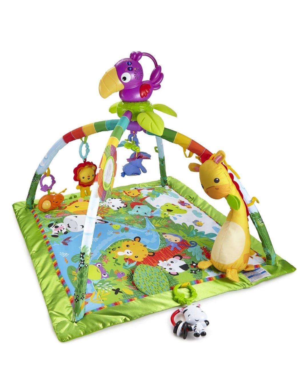 Fisher-Price Tappeto da gioco: Fisher-Price Rainforest Erlebnisdecke – Usato da Worb venduto da NobiSwiss