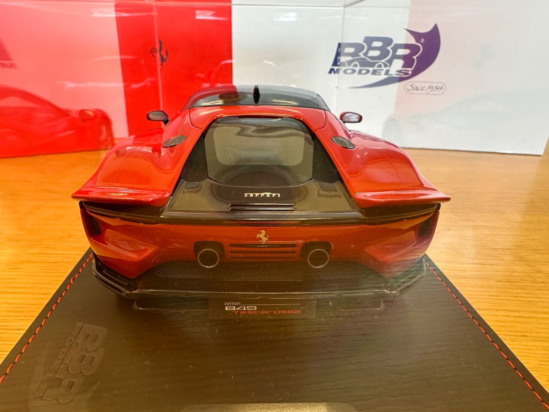 BBR Models Modellini d'auto: Ferrari  849 Testarossa rosso corsa 1/18 – Nuovo e nell'imballaggio originale da Stein AR venduto da Krabbe2 2