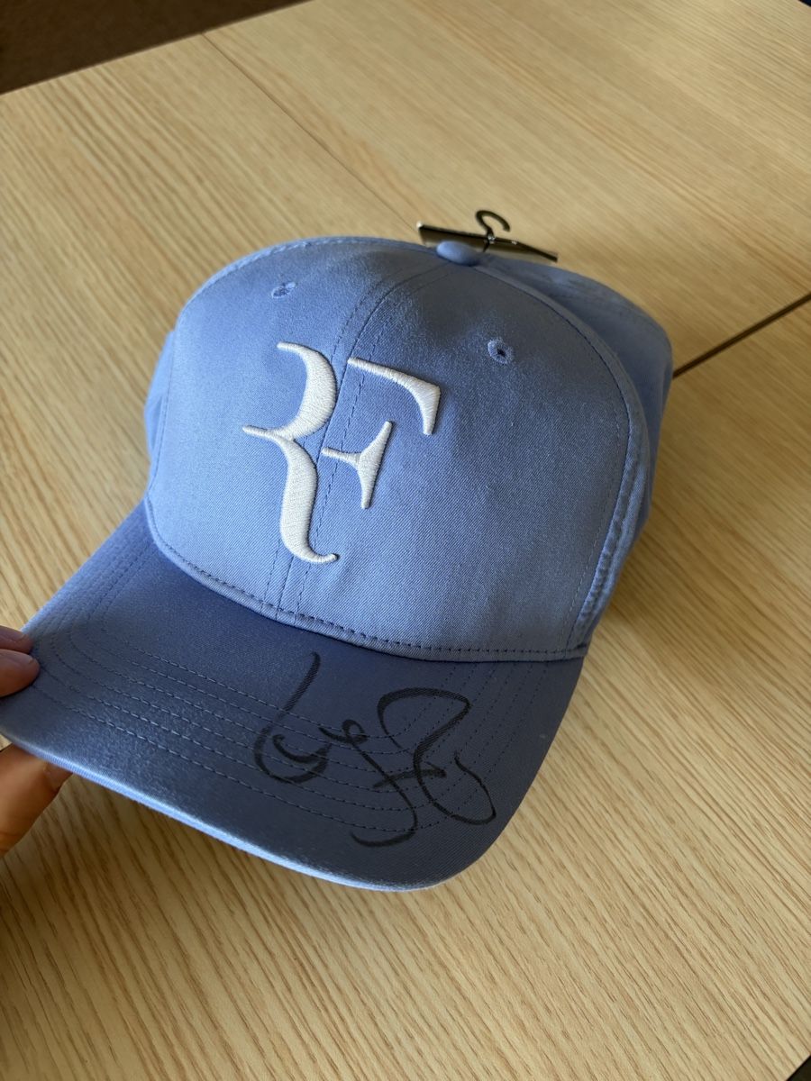 Nike Copricapi, berretti & cappellini: Roger Federer Casquette Nike Autographe – Nuovo e nell'imballaggio originale da Genève venduto da jjs_5gm6