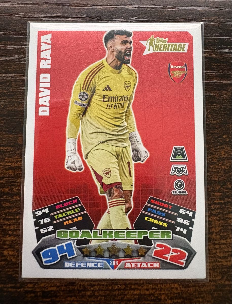Topps Carte collezionabili: Topps Heritage David Raya #388 – Nuovo (secondo la descrizione) da Effretikon venduto da iph_xb5l