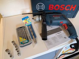 Bosch Prof GSB 13 RE Schlagbohrmaschine + Koffer & Zubehör