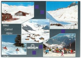 Sedrun - 5 Bild AK Milez