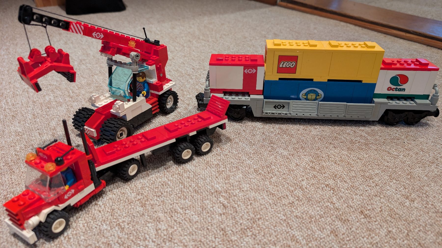 Lego Giocattoli: Lego Container Wagen Nr. 4549 – Usato da Itingen venduto da wali19