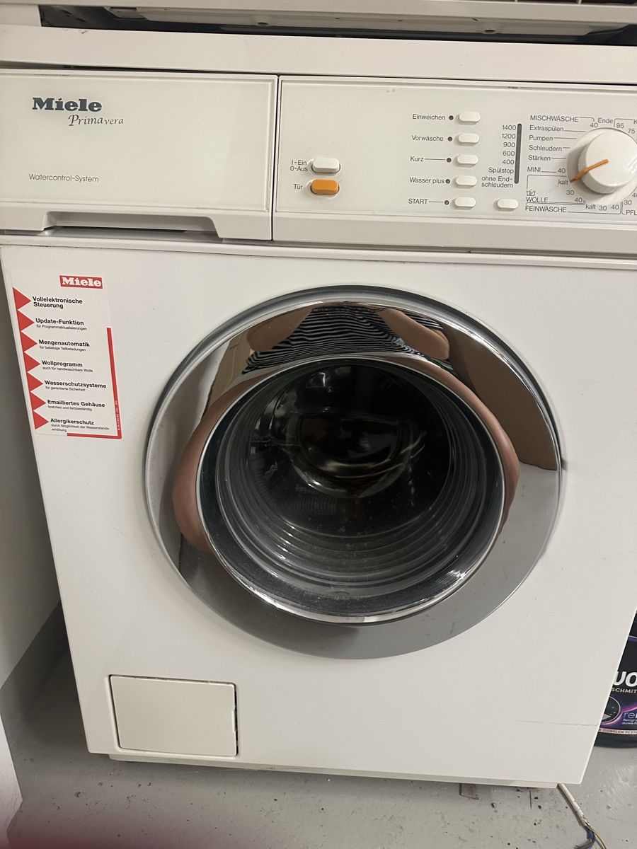 Miele Waschmaschinen: Miele Waschmaschine Primavera Watercontrol System weiss – Gebraucht aus Meilen von ninifee20