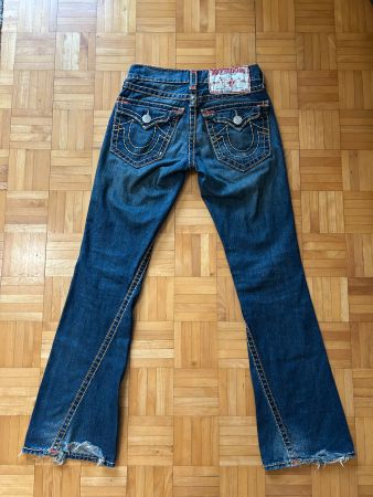 True Religion Joey Super T W28 Flare Bootcut Jeans Y2K