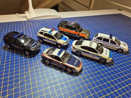 Polizeifahrzeuge Europa 1:43